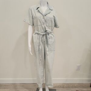 light denim Women's Jumpsuit